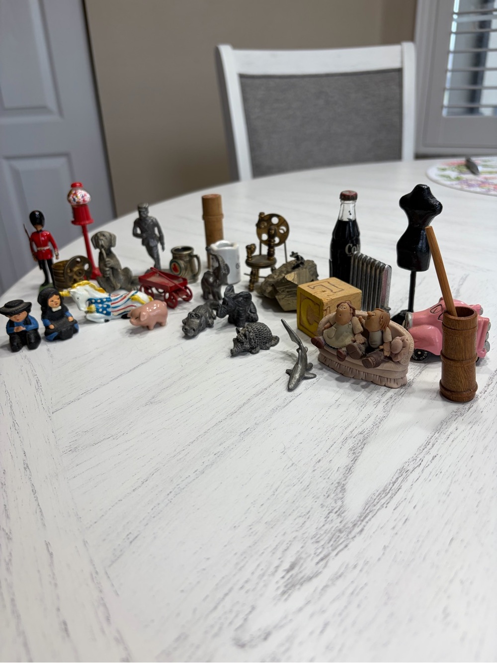 Assorted Miniature Lot - Pink, Black, Brown, White, Blue